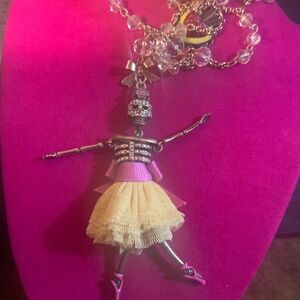 Betsey Johnson Viva La Betsey Skull Pendant - P1